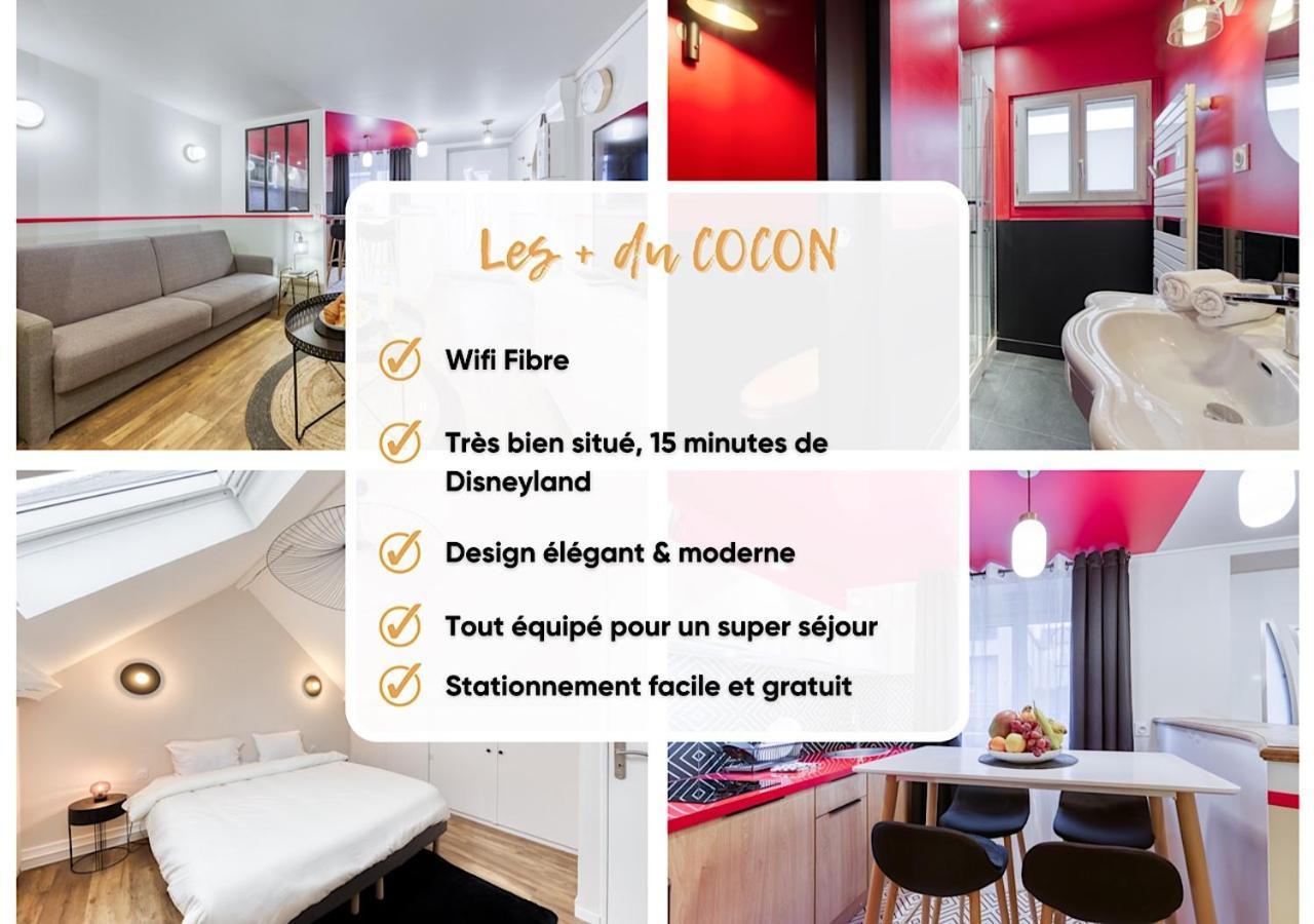 Le Cocon- Confort & Cosy A Proximite De Disneyland Chessy  Exterior photo